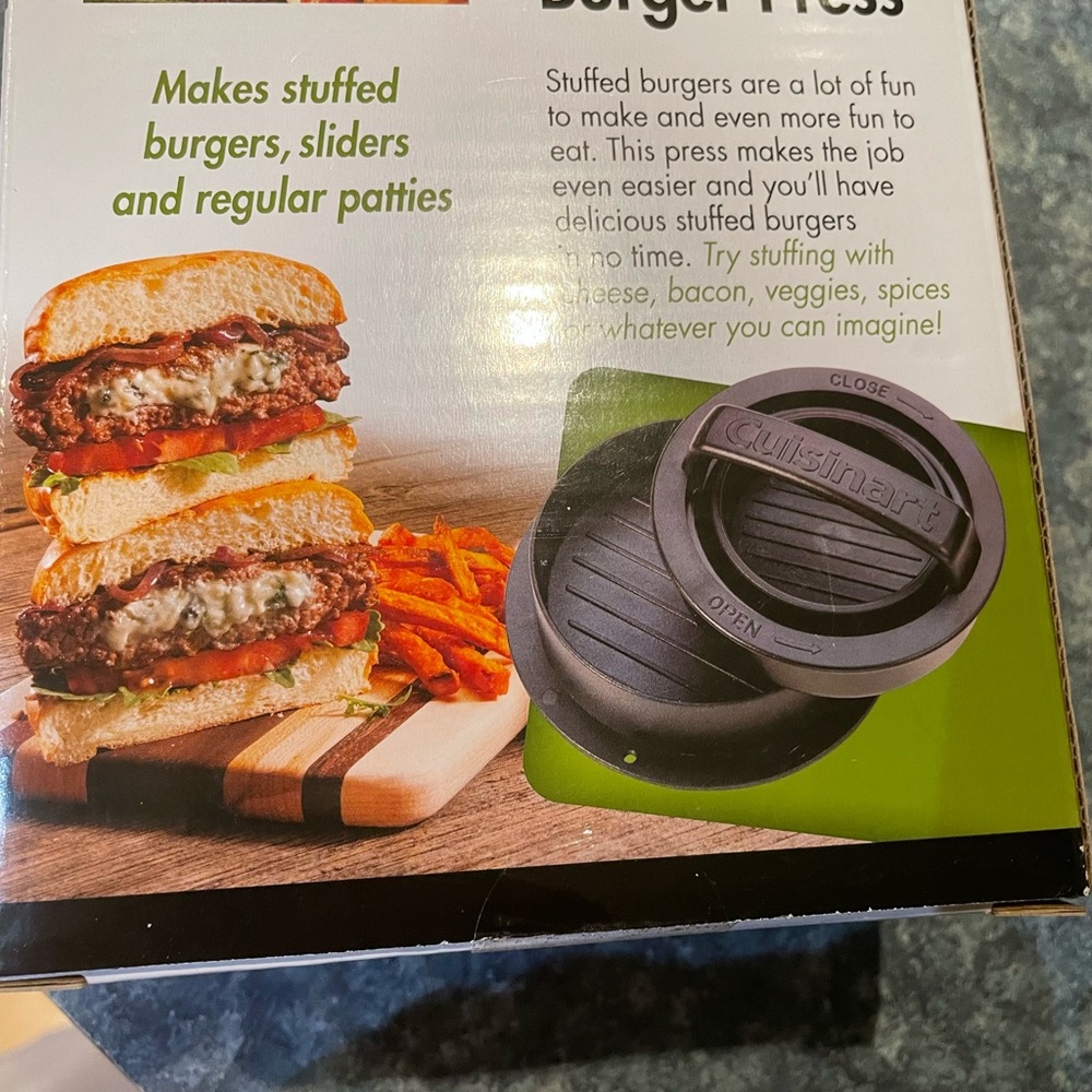 Cruisinart 3 in 1 Burger Press - Picture 4 of 4